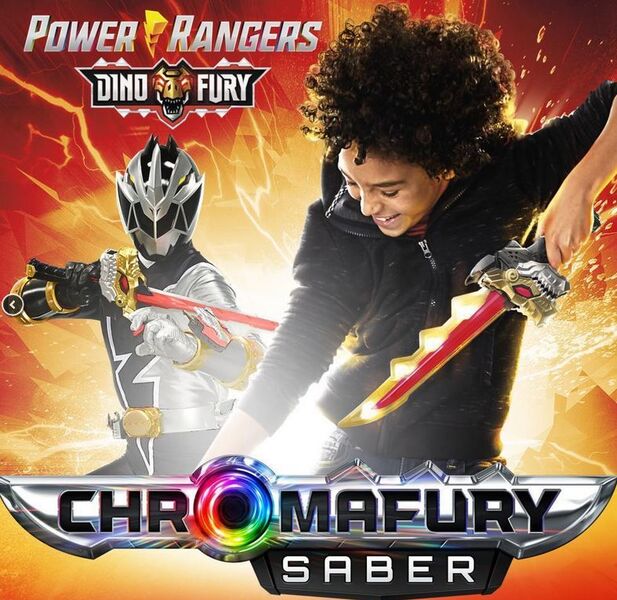Power Ranger Dino Fury Chromafury Saber