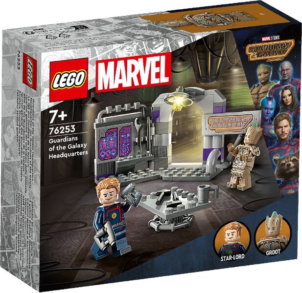 LEGO® MARVEL GUARDIANS OF THE GALAXY HEADQUARTERS 76253 AGE: 7+
