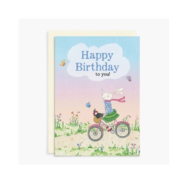Ruby Red Shoes Birthday Card - Happy Birthday to you!