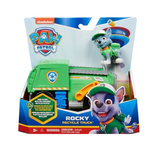Paw` Patrol Rock's Recycle Truck With Figure