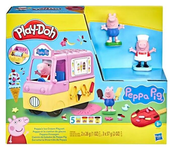 Playdoh Peppas Ice Cream Truck Playset