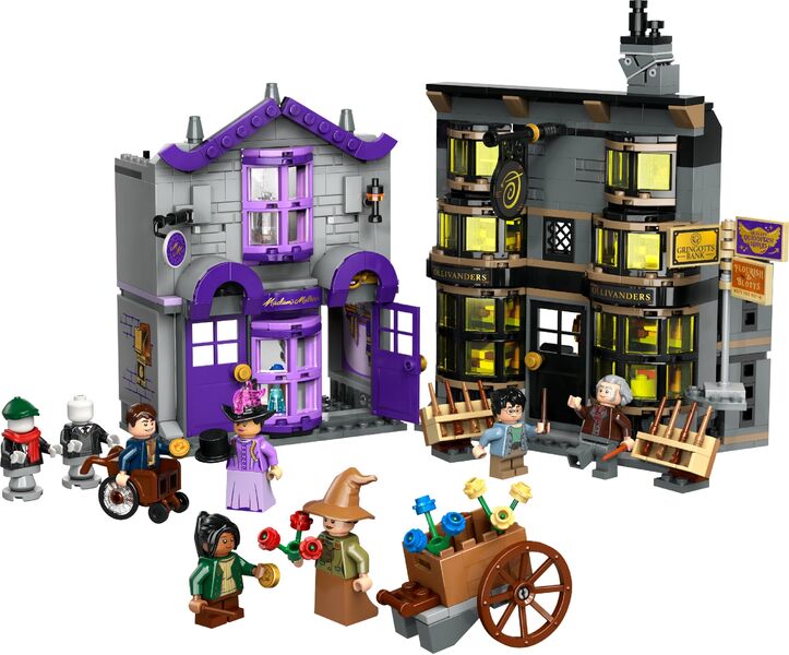 LEGO HARRY POTTER OLLIVANDERS & MADAM MALKIN'S ROBES 76439 AGE: 8+
