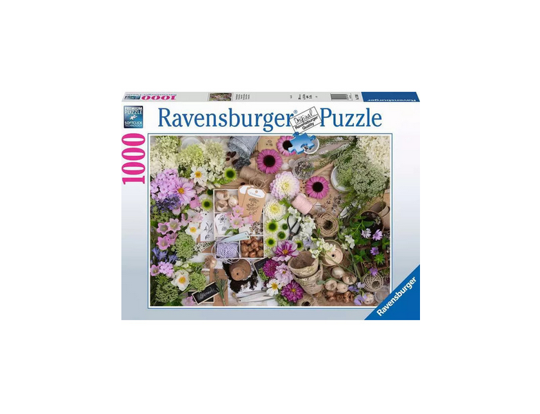 Ravensburg Splendid Flower Love 1000 Piece Puzzle