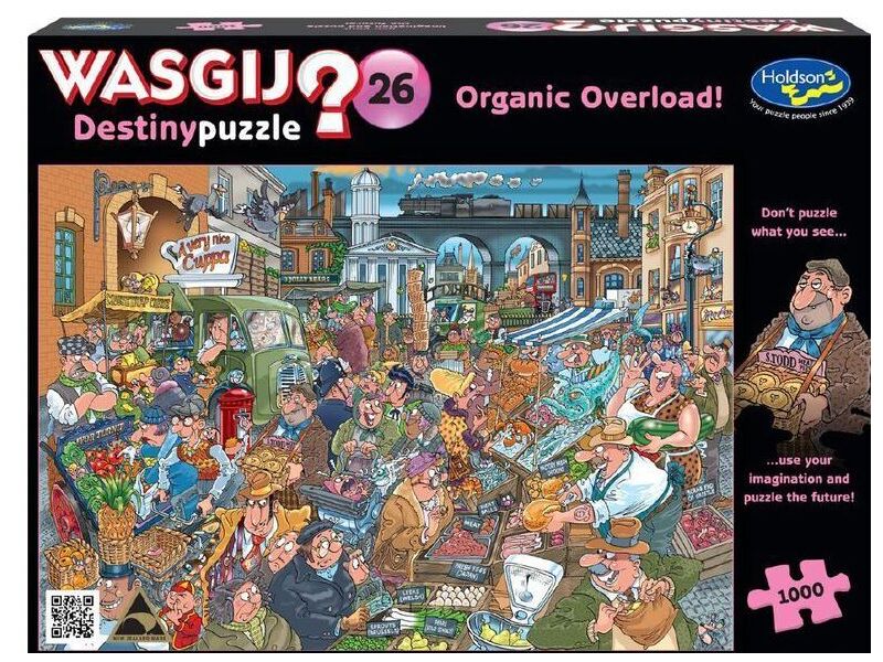 Wasgij Destiny Organic Overload No 26 1000pc Puzzle