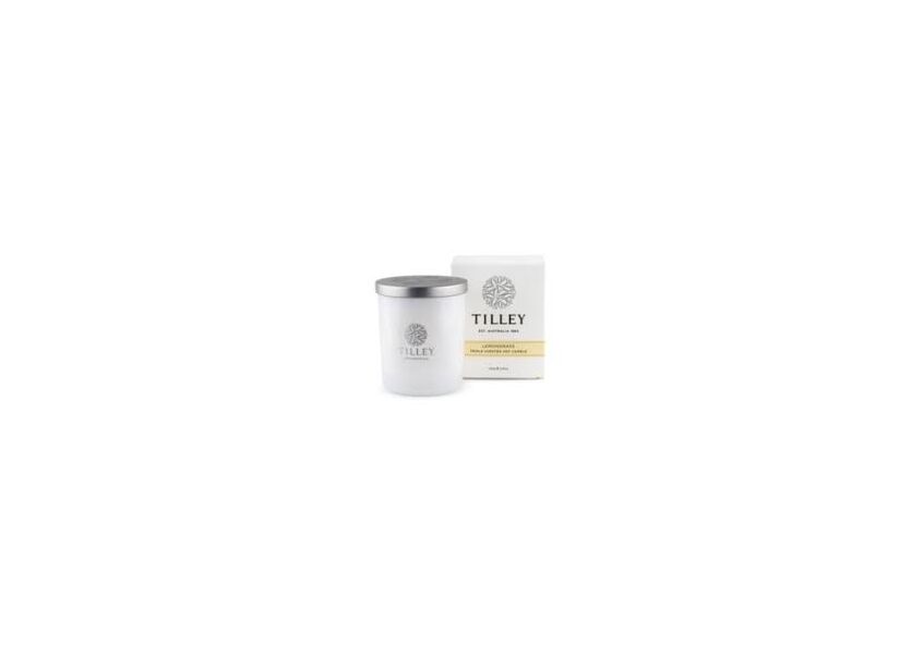 Tilley Triple Scented Soy Candle | Lemongrass