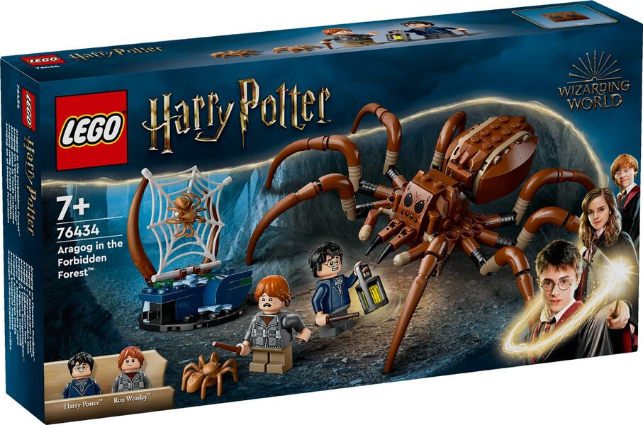 LEGO HARRY POTTER ARAGOG IN THE FORBIDDEN FOREST 76434 AGE: 7+